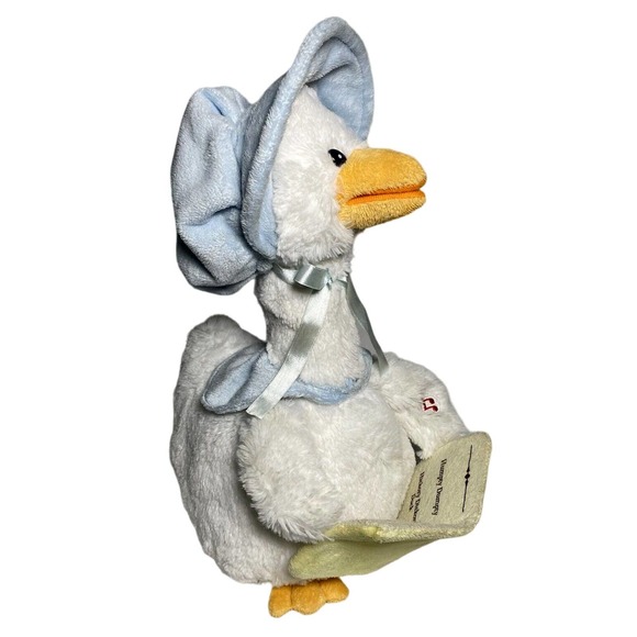 Cuddle Barn Mother Goose Animated 15" Plush Talking Stuffed Animal Nursery Rhyme - Picture 5 of 16